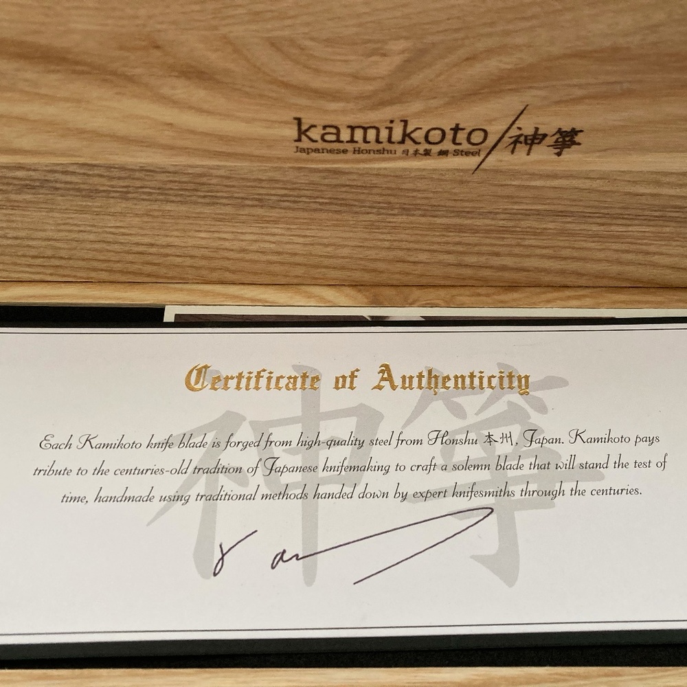 Kamikoto Knife blade